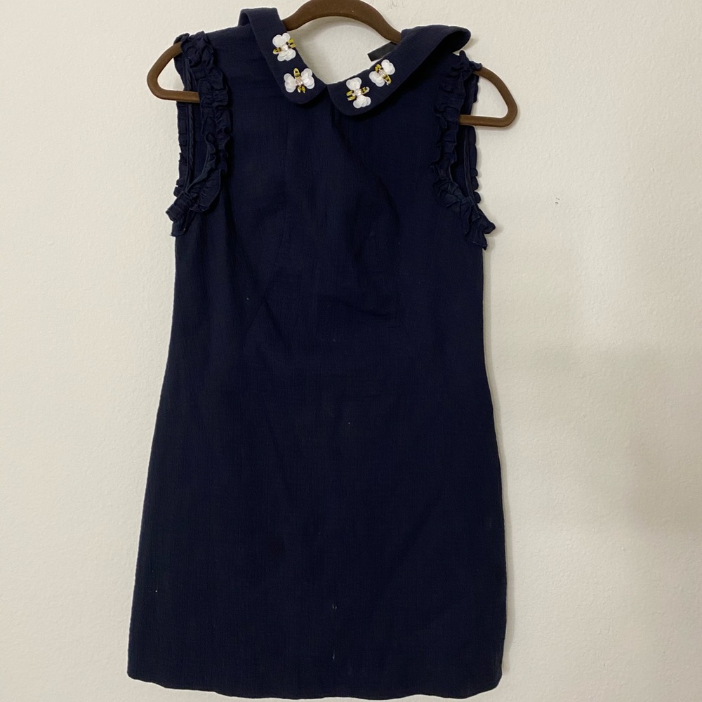 Dark blue dress